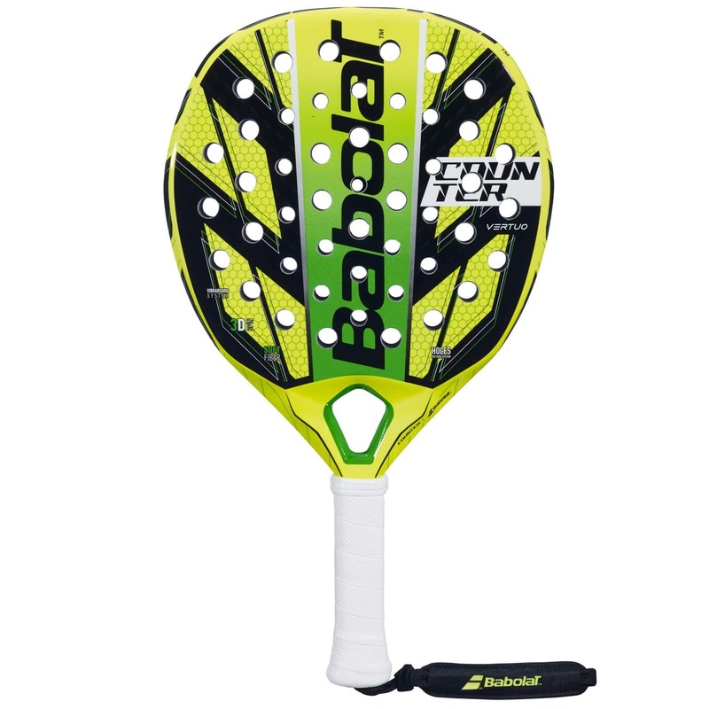 Babolat Counter Vertuo Padel Racket – Yellow / Black