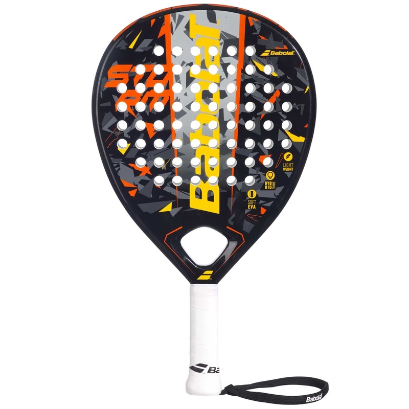 Babolat Storm Padel Racket – Black / Yellow