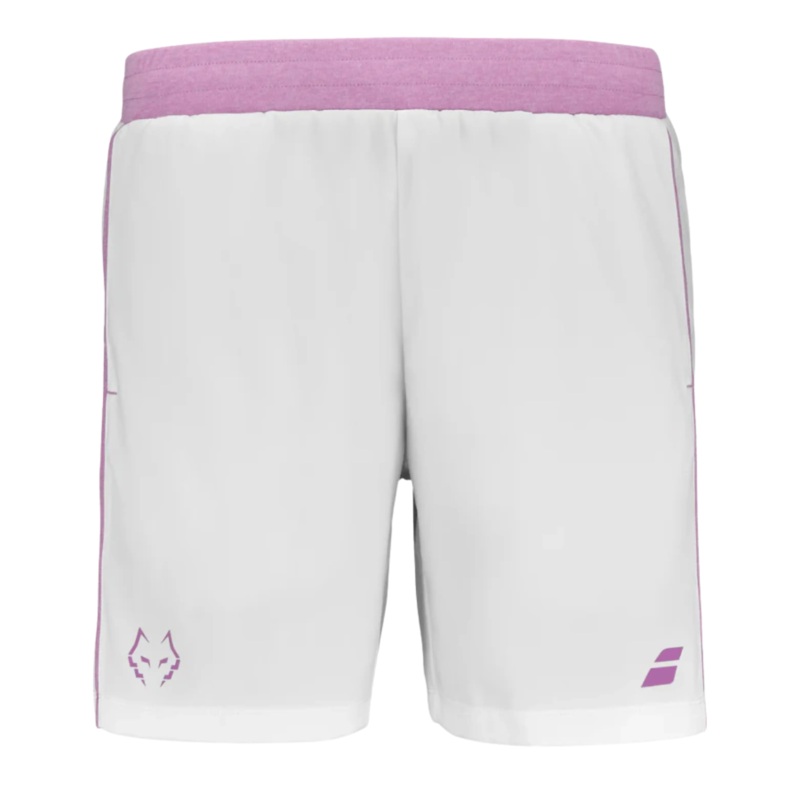 Short de padel Babolat Lebron Estate Blanc