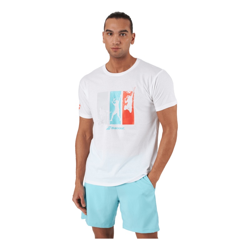 T-shirt Padel Cotton White|S|M|L|XL|XXL