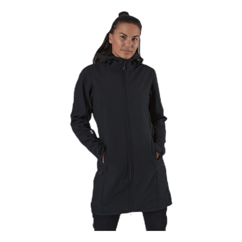 Zadie Long Softshell Jacket W-PRO 8000 Black