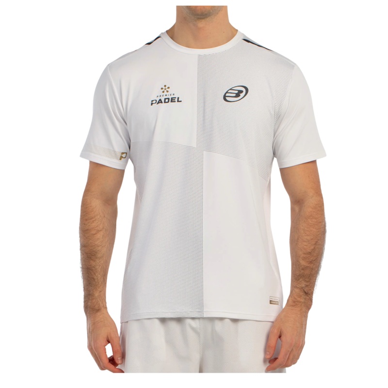 Bullpadel – T-Shirt de padel Buque Blanc
