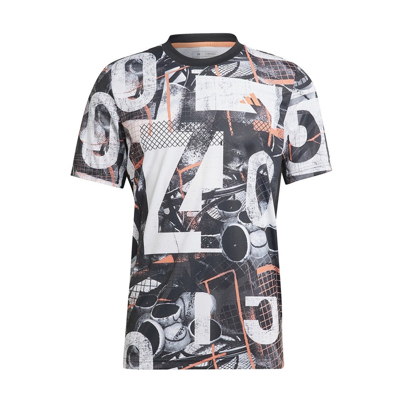 CLUB GRAPH TEE CORAL FUSION|white/black/coral fusion|2XL|L|M|S|XL|XS