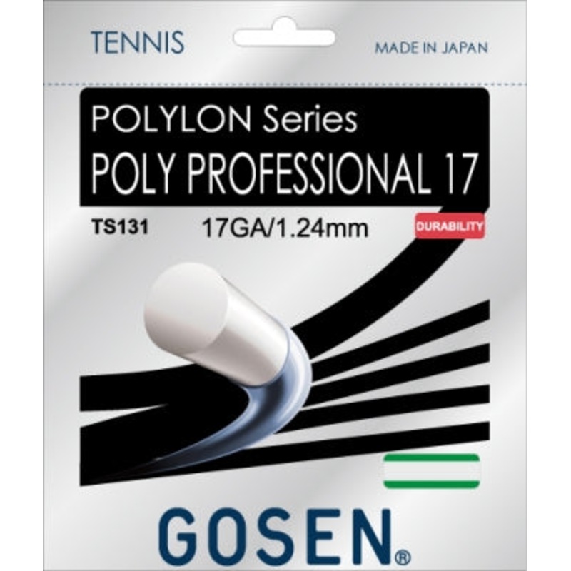 Gosen Poly Professional 17 (1.24mm) – Black (Set)