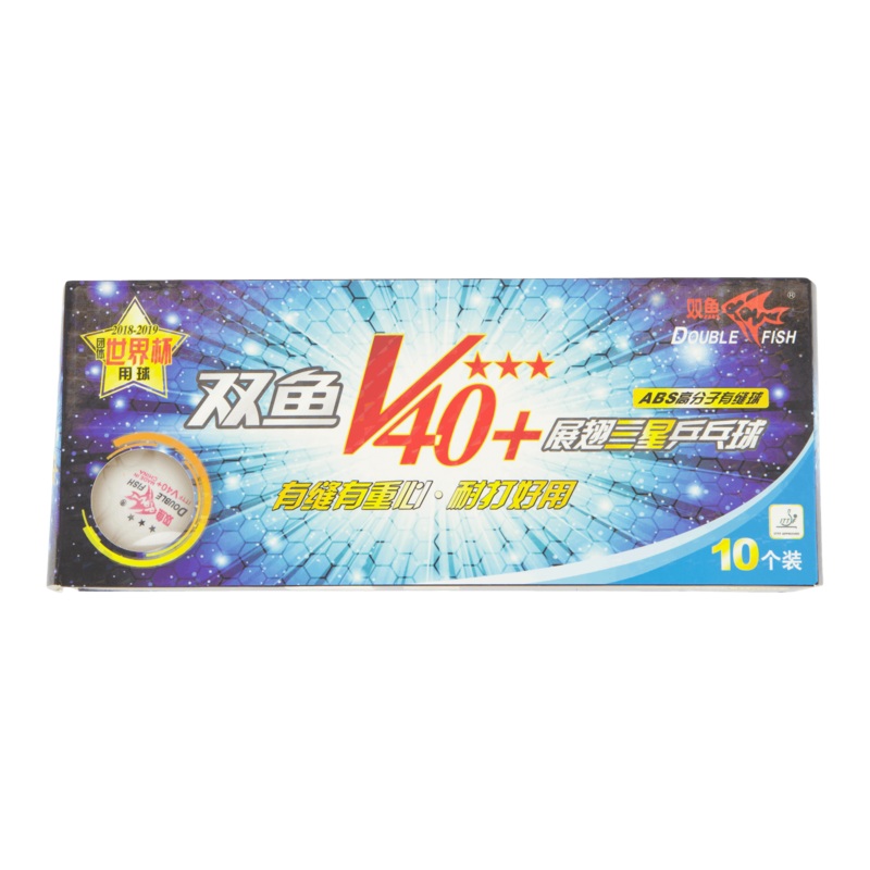 40+3-stars Table Tennis Ball (10 pcs.)