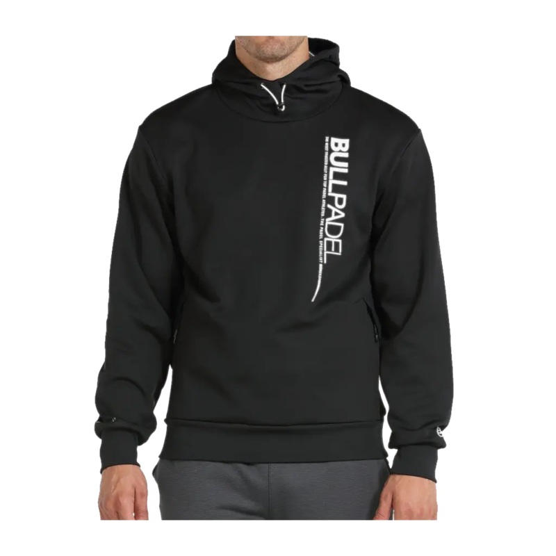 Bullpadel – Sweat  capuche Nocir Noir