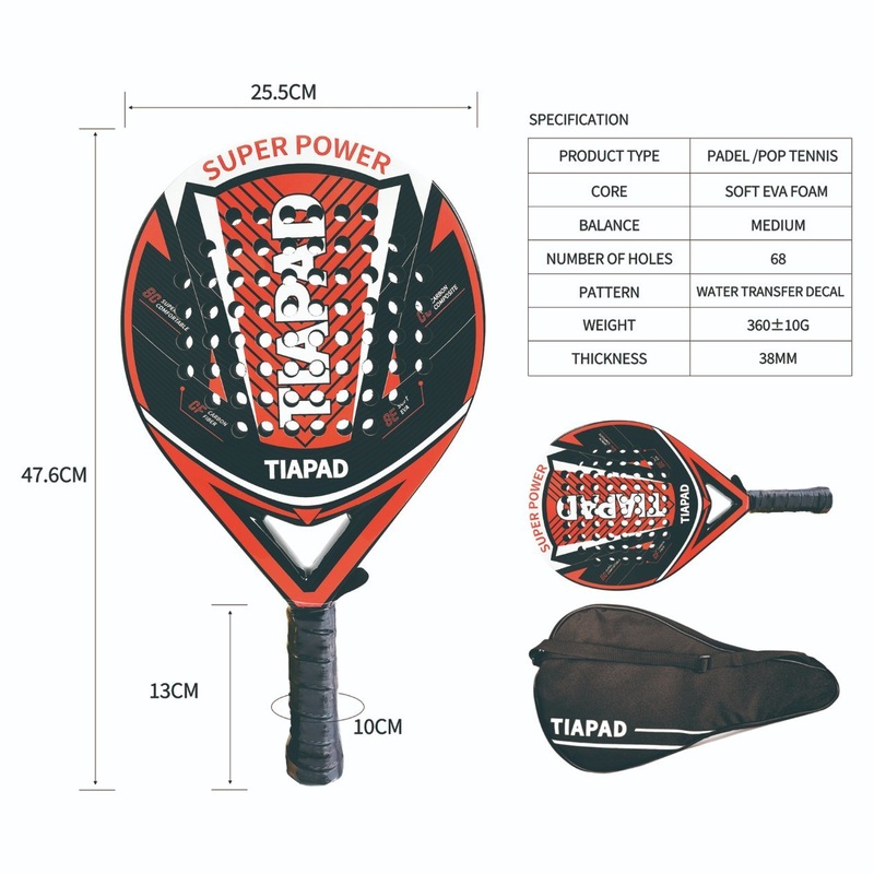 Carbon Fibre Racket Padel Cheap Customized Padel Racket Factory Outlet Padel Racket Full Carbon Rackets
