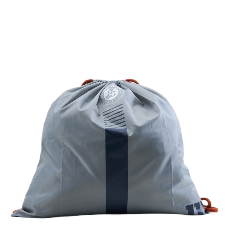 Roland Garros Cinch Bag Grey/navy/clay