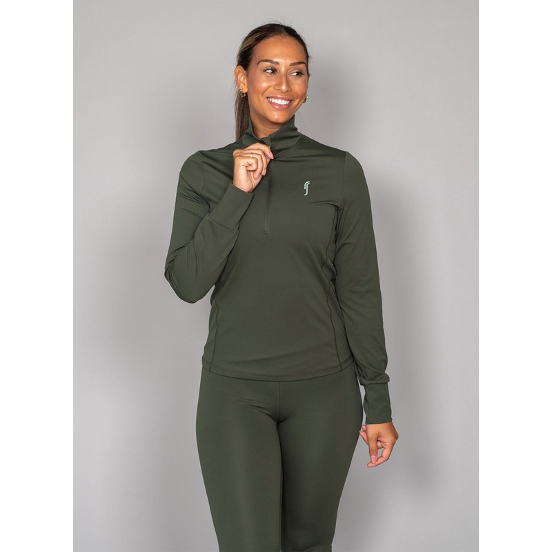 Women’s Stretch Tech Half Zip Sweater