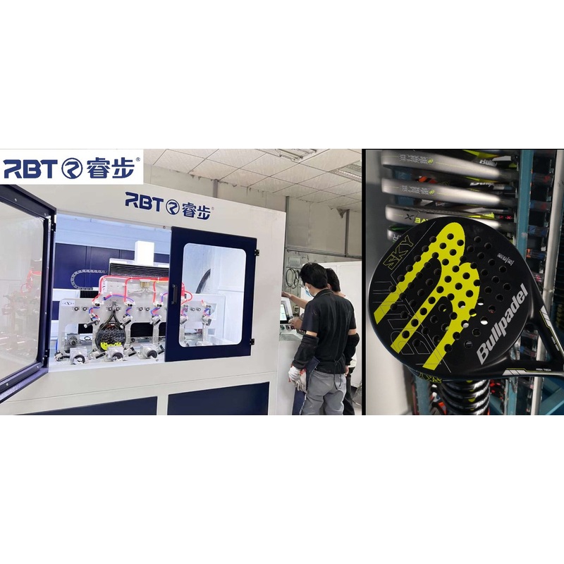 CNC Drilling Machine for Padel Racket Production