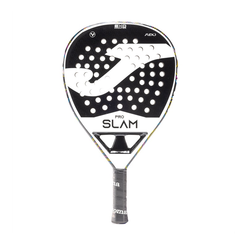 Slam Pro Paddle Racket – White Black