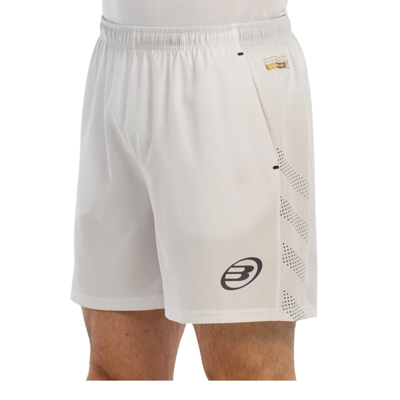 Bullpadel – Short de padel Brozo Blanc