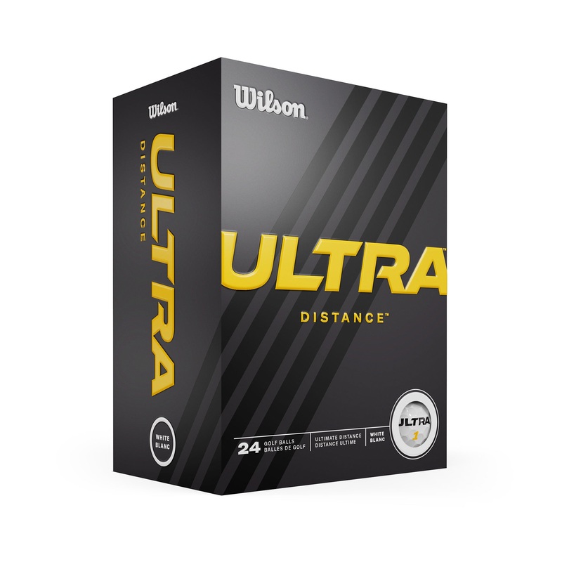 ULTRA DISTANCE WHITE 24-BALL|Pack of 24|White