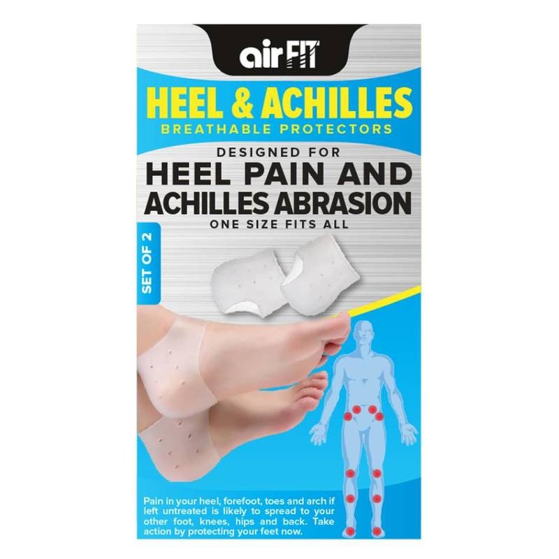 AirFit Medi Gel Heel & Achilles Breathable Protector (2 Pieces)