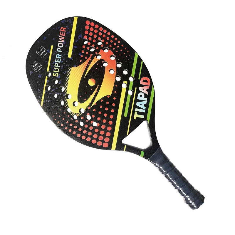 Professional Beach Tennis Rackets Carbon Custom Beach Paddle/Padel Racket Low Price