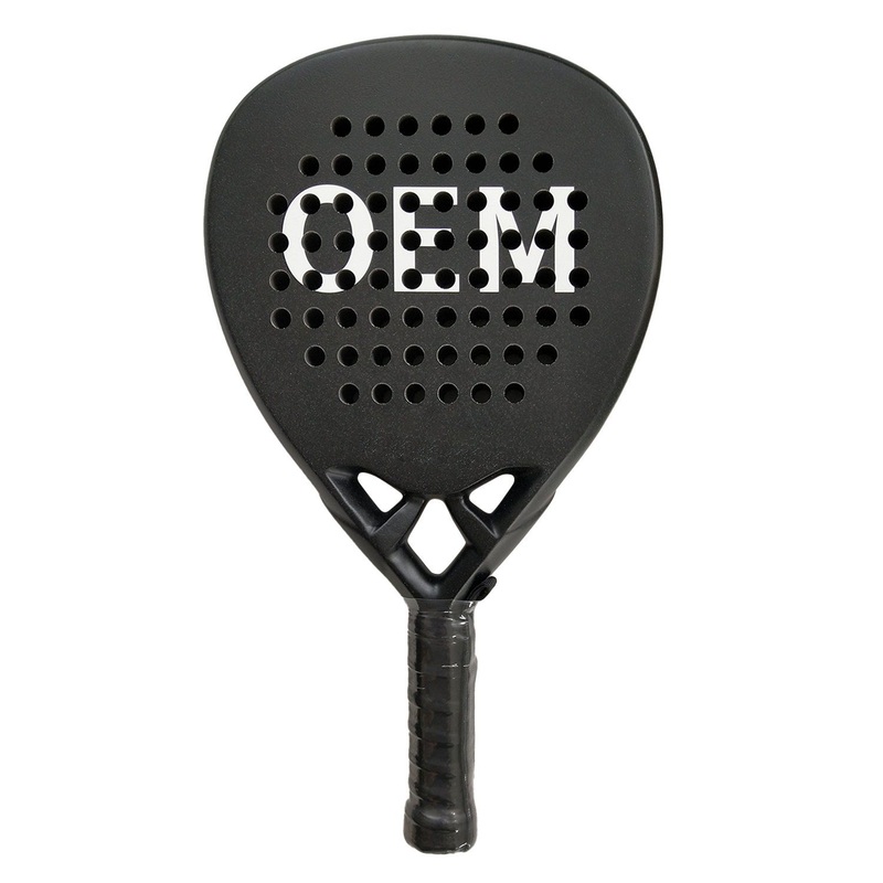 3/12/18K Carbon Custom Brand Paddle Racket Padel Tennis Racket for Advanced Player OEM Padle Racket