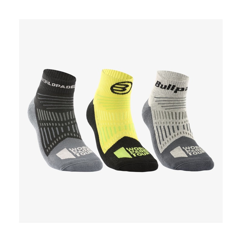 Bullpadel Padelstrumpor WPT-Line 3-pack
