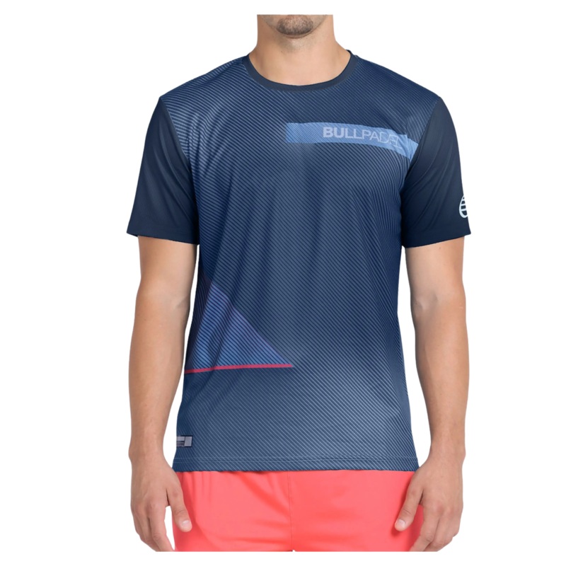 Bullpadel – T-Shirt de padel Carino Bleu Marine