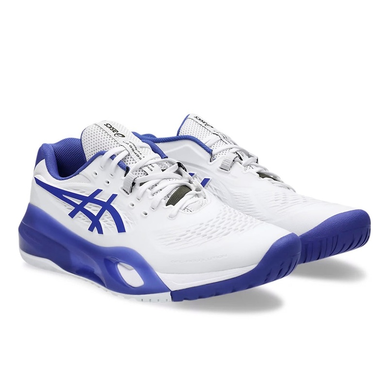 Asics Gel-Resolution X Mens Tennis Shoes (White-Dark Cobalt)