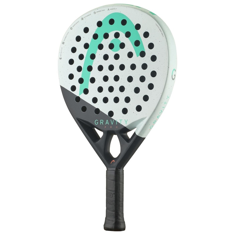 HEAD Gravity Pro 2024 Padel Racket – Mint / Black