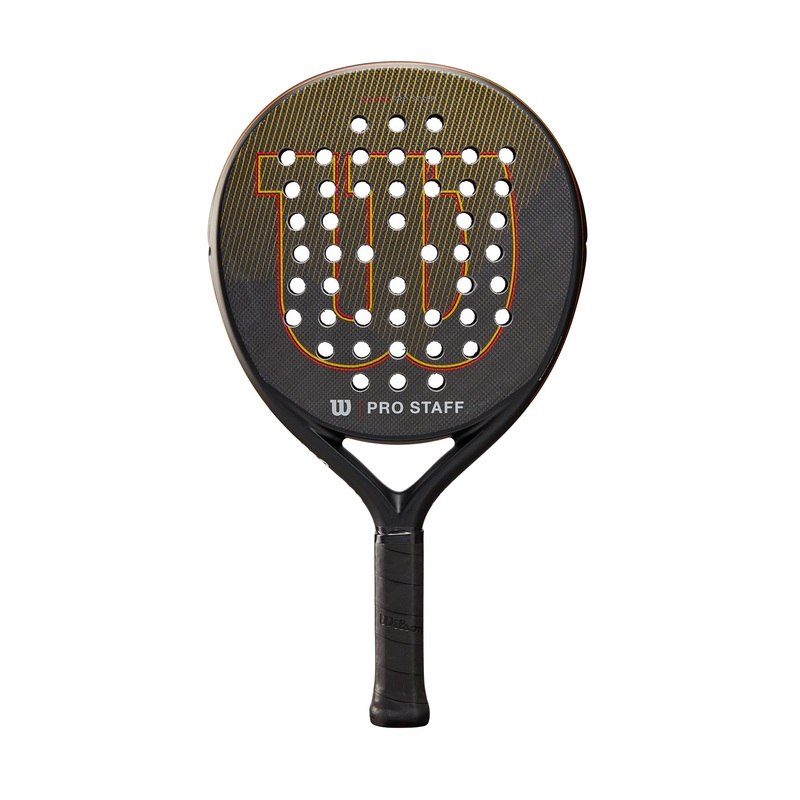 PRO STAFF V2 PADEL RACKET|4 1/4″|Black/Yellow/Red
