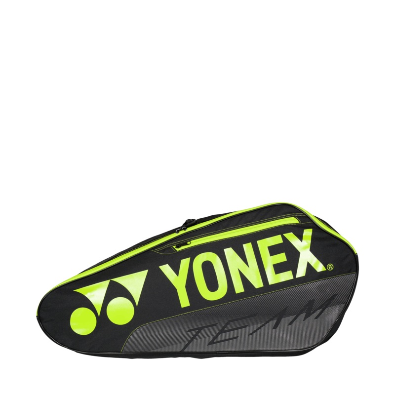 Team Racketbag 3 Pcs Black|ONESIZE