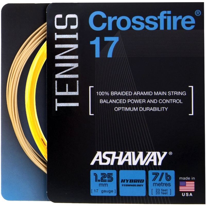 Ashaway Crossfire 17 1.25mm – Natural (+$35.00)