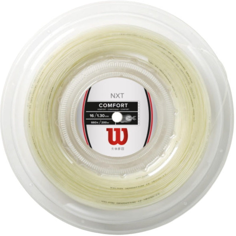 Wilson NXT Comfort 16 [1 set]|Yes. With stringing service|No. Strings only (1 set: 40ft/12m)