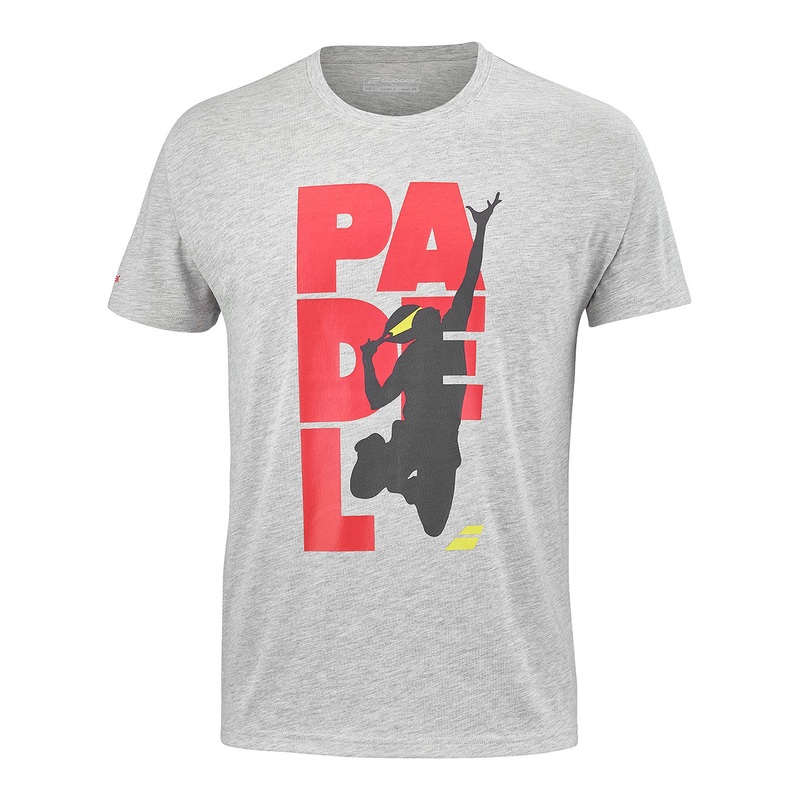 Babolat Padel Cotton Tee Men High Rise