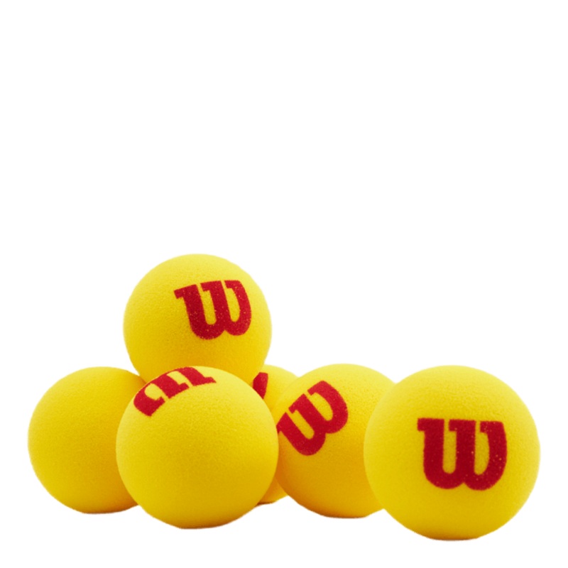 Starter Foam Tball 6 Pack Yellow/red