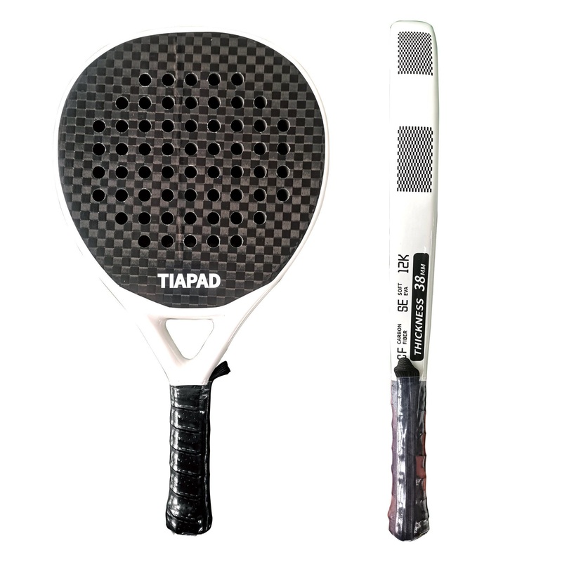Wholesale Wear Resistant Tennis Racquet Grip/Hand Glue Carbon 12K Beach Tennis Padel Racket