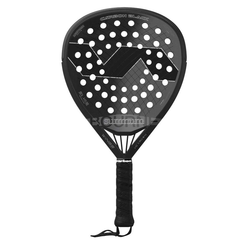 Padel racket Varlion Bourne Summum Carbon Black 2024