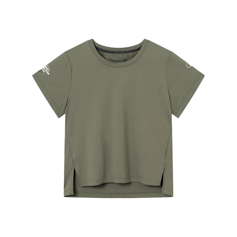 Oncourt Crop WPC  T-Shirt Army