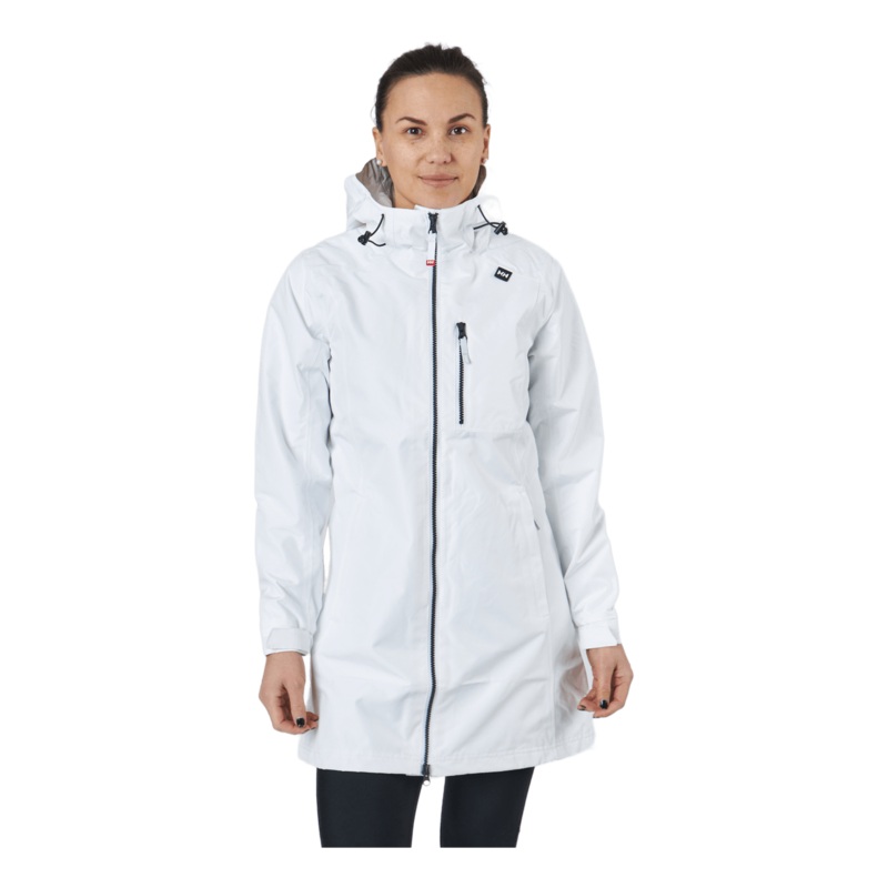 W Long Belfast Jacket 002 White