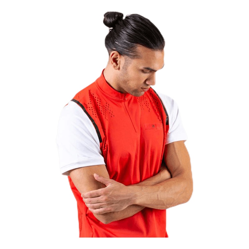 ASMC Zipper Tee White/Red|S|M|L|XL