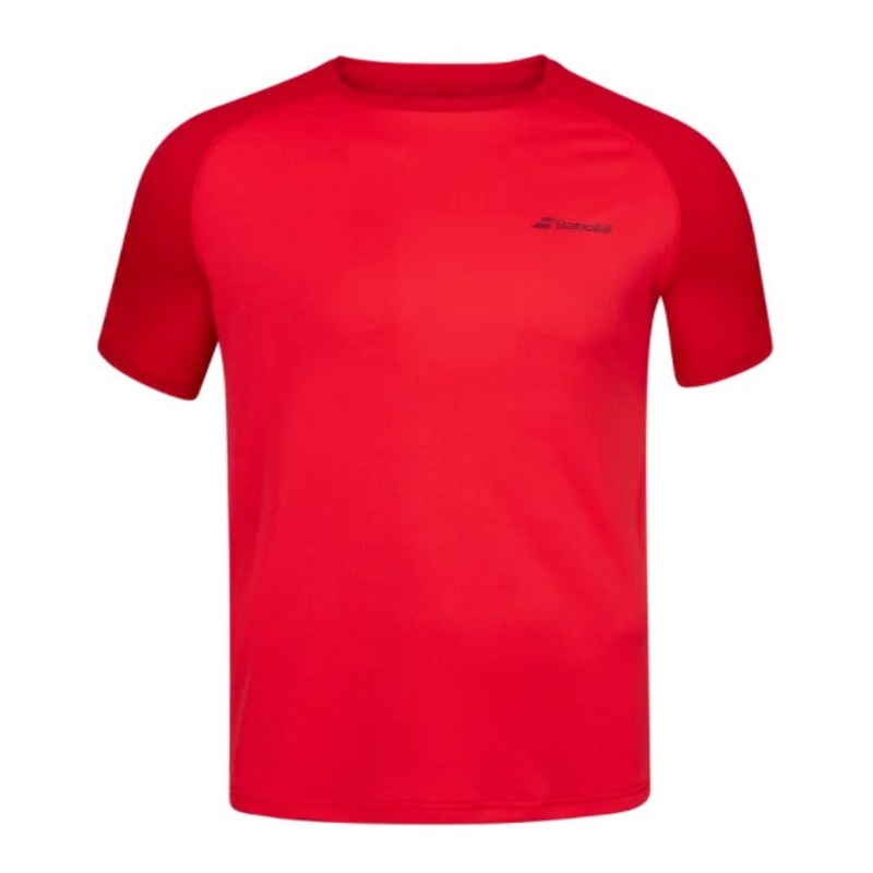Babolat Play Crew Neck Tee (Rd)