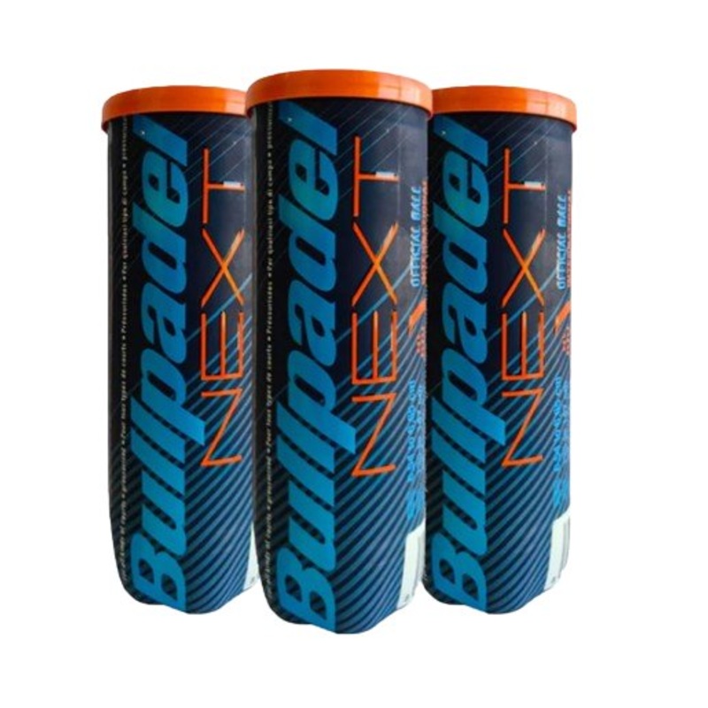 BULLPADEL NEXT BALLS PACK OF 3 CANS