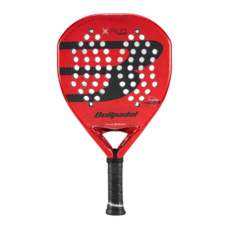 Bullpadel Xplo Comfort 2025 Padel Racket – Red / Black