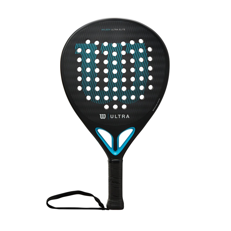 ULTRA ELITE V2 PADEL RACKET|4 1/4″|Black/Bright Blue