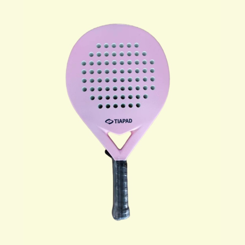 China Factory Manufacturer Supplier Low Price Carbon Fiber Padel Racket Surface 3K 12K 18K Soft Foam Core Paddle Tennis Racket Professional Padel Tennis Racket
