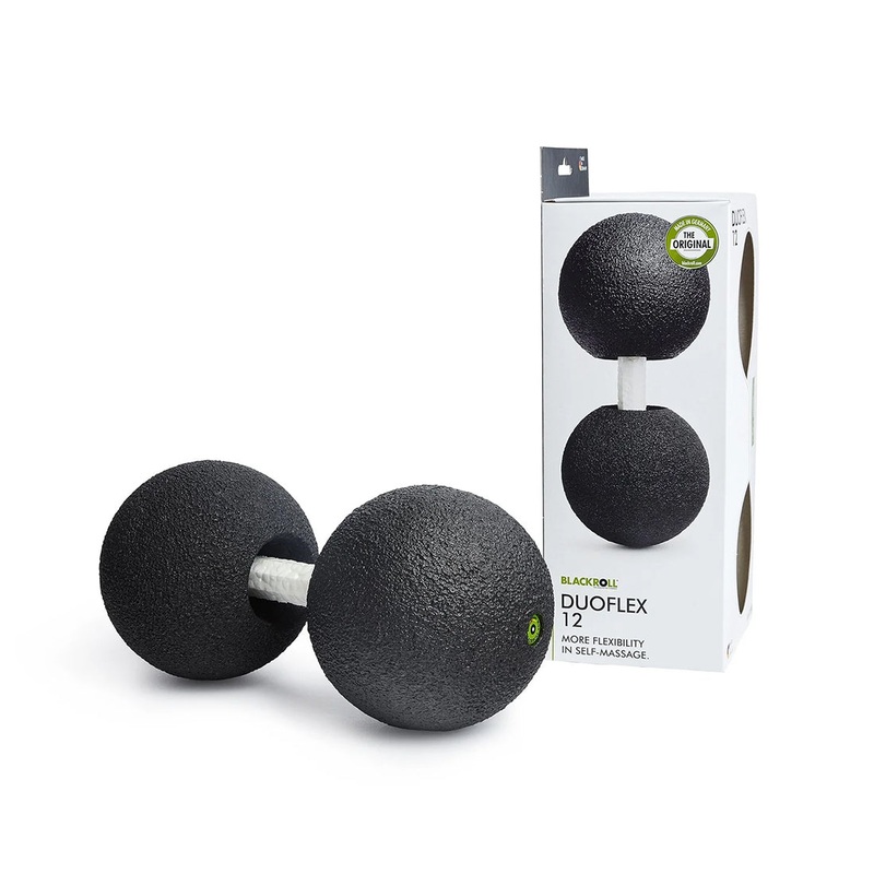 Blackroll Duoflex 12cm Massage Ball – Black