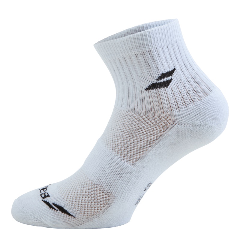 Quarter 3 Pairs Pack White|35-38|39-42|43-46