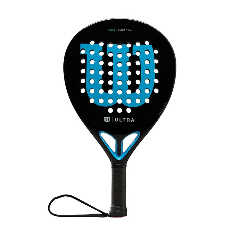 ULTRA TEAM V2 PADEL RACKET|4 1/4″|Black/Bright Blue