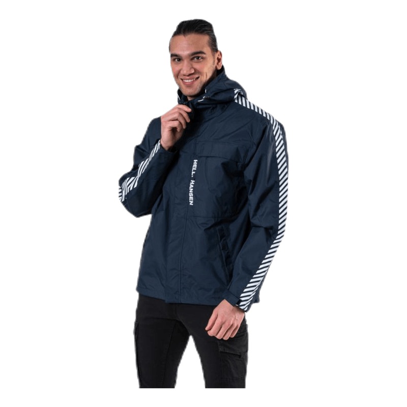 Vector Packable Rain Jacket Blue