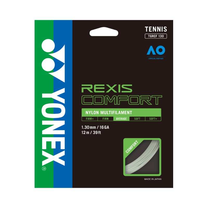Yonex Rexis Comfort 1.30mm – Cool White (Set)