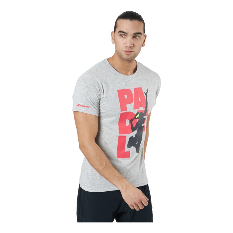 T-shirt Padel Cotton Grey|S|M|L|XL