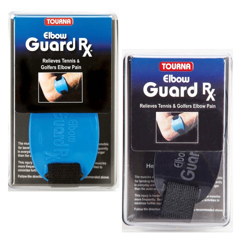 Tourna Elbow Guard RX Therapeutic Forearm Band (Blue / Black)