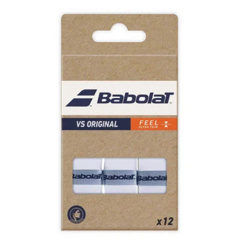 Babolat VS Original Overgrip (White) (12 pieces)