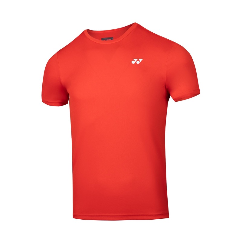 Yonex Men’s Round Neck Easy Tee (Fiery Red)