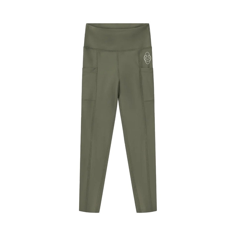 Active Long Tights Army|Army|XS|S|M|L